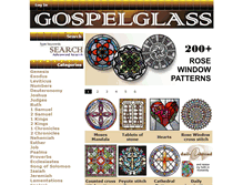 Tablet Screenshot of gospelglass.com